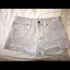 Free people jean shorts